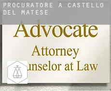 Procuratore a Castello del Matese