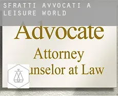 Sfratti avvocati a Leisure World