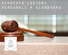 Avvocato lesioni personali a Signboard