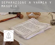 Separazione a  Voivodato di Varmia-Masuria