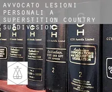 Avvocato lesioni personali a Superstition Country Subdivision