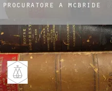 Procuratore a McBride