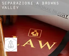 Separazione a Browns Valley