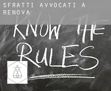 Sfratti avvocati a Renova