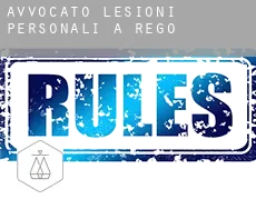 Avvocato lesioni personali a Rego