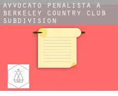 Avvocato penalista a Berkeley Country Club Subdivision