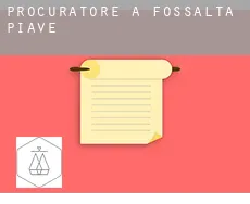 Procuratore a Fossalta di Piave